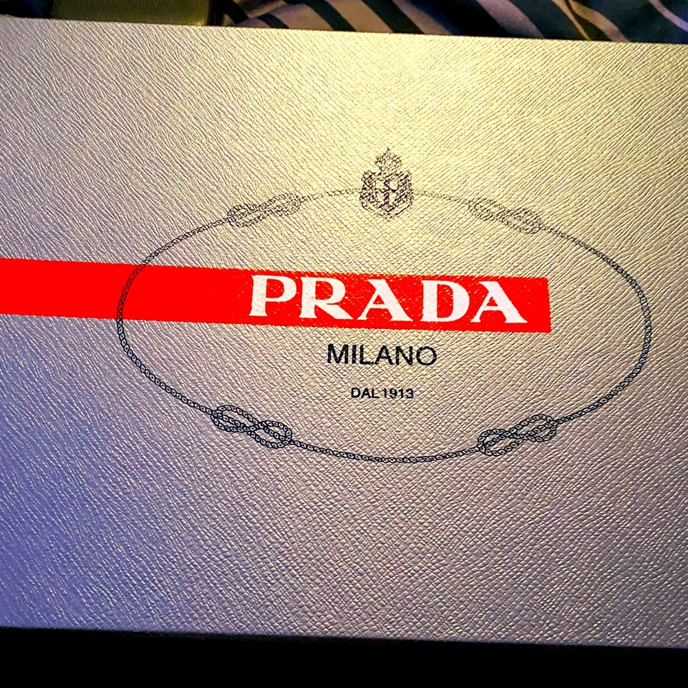 Authentic toddler Prada boots